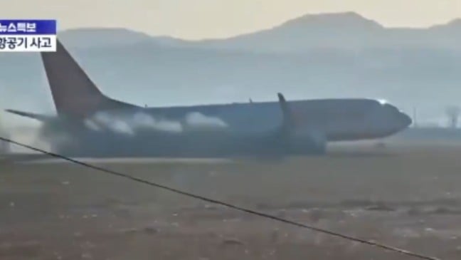 Acidente aéreo na Coréia do Sul