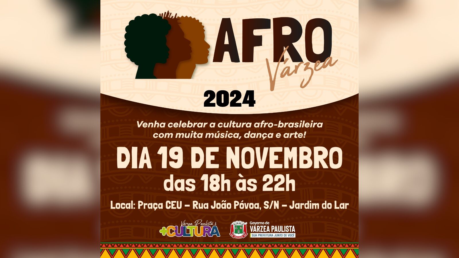 Convite Afro Várzea