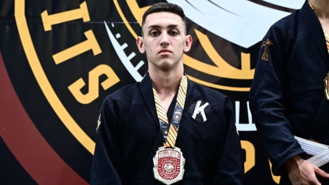 Murillo "Caramelo", atleta de Jiu Jitsu