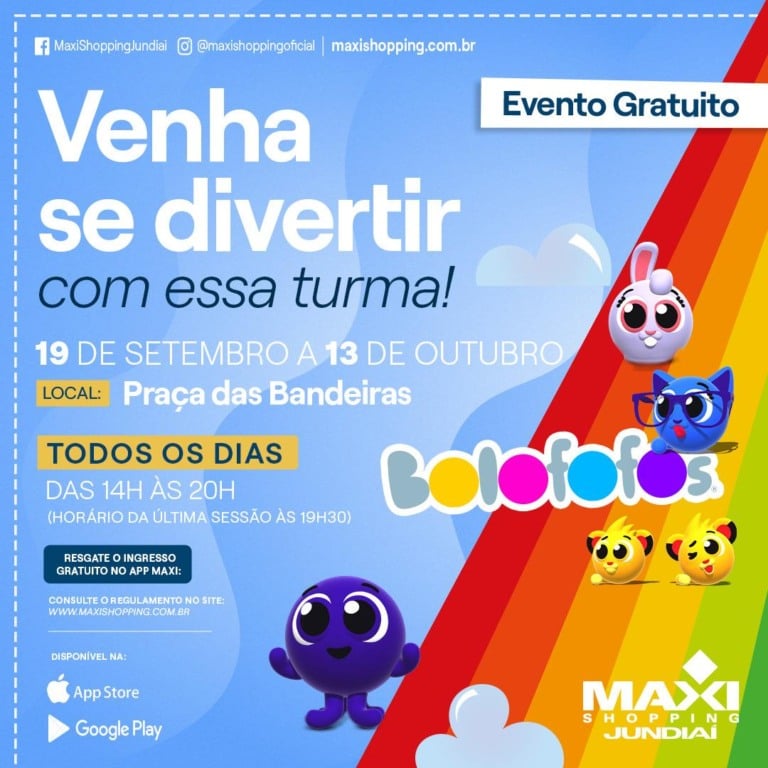 Cartaz Bolofofos, Maxi Shopping