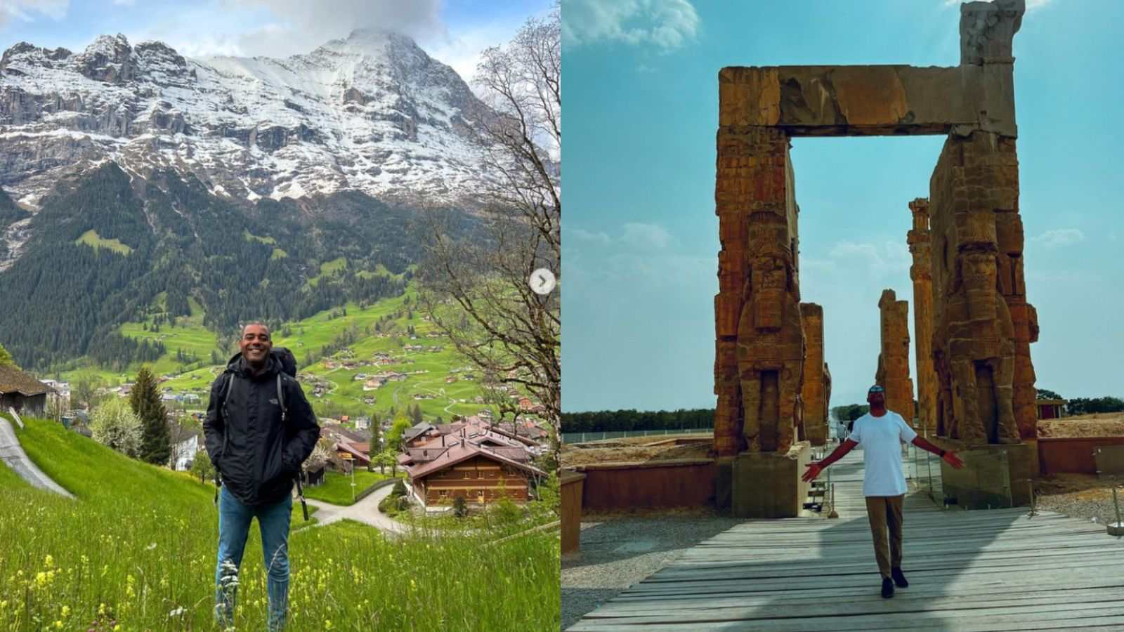 Robson na Suíça e Pérsia