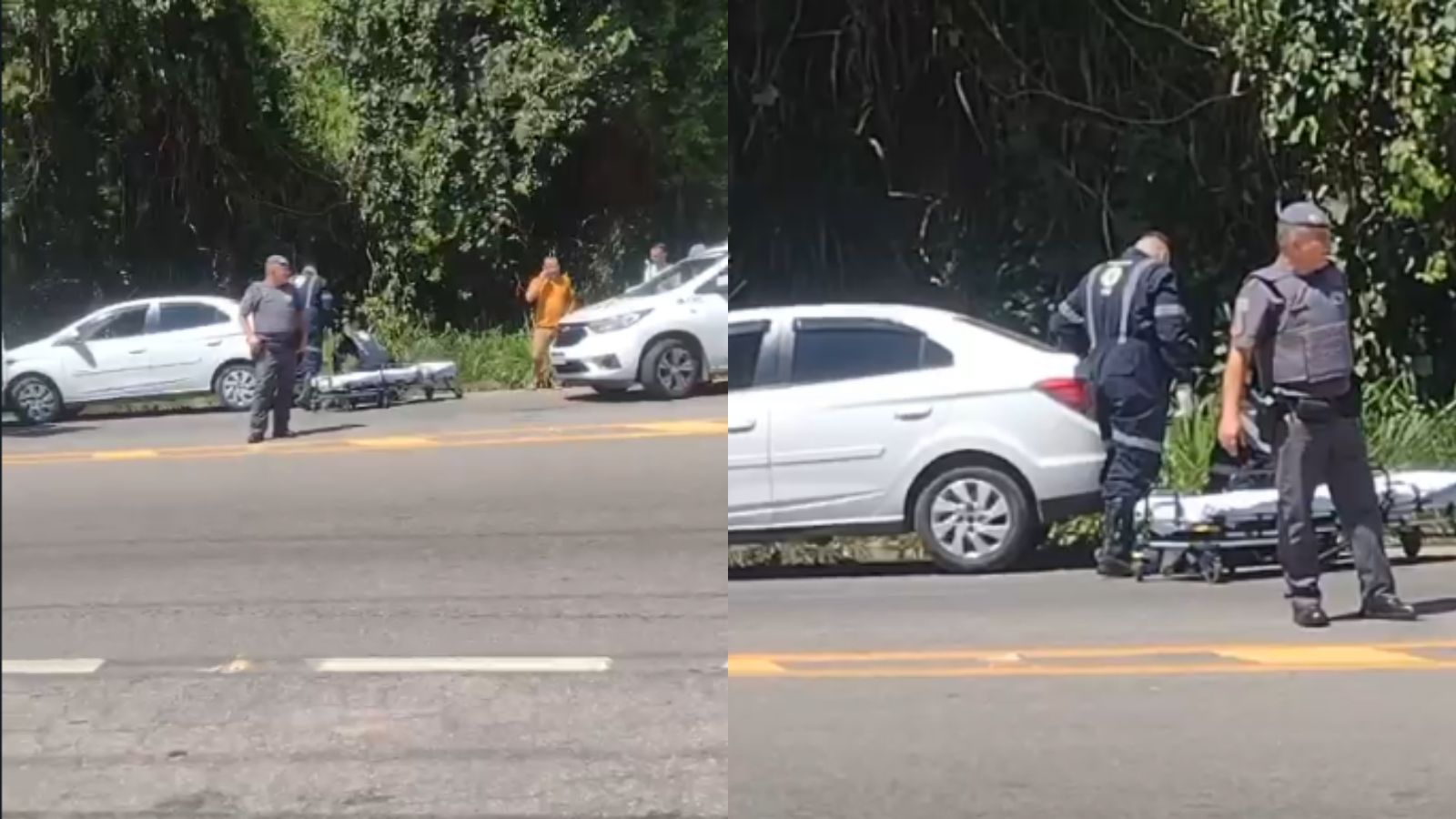 Briga de trânsito termina com homem baleado em Várzea Paulista