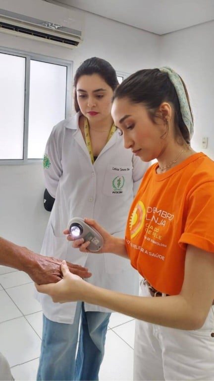 Campanha de prevenção ao câncer de pele da Faculdade de Medicina de Jundiaí