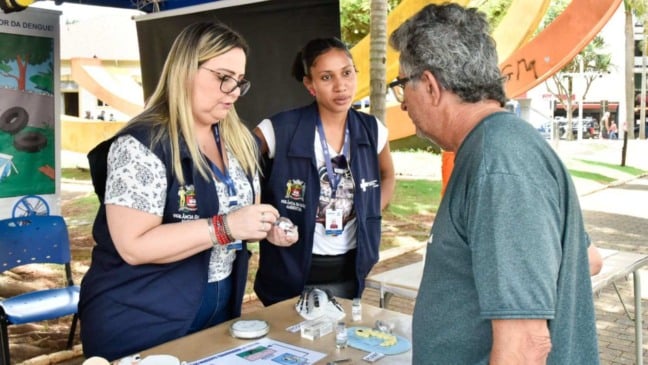 Agentes de Jundiaí no Centro