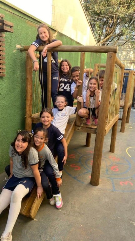 Alunos do Colégio Elíseos em Jundiaí