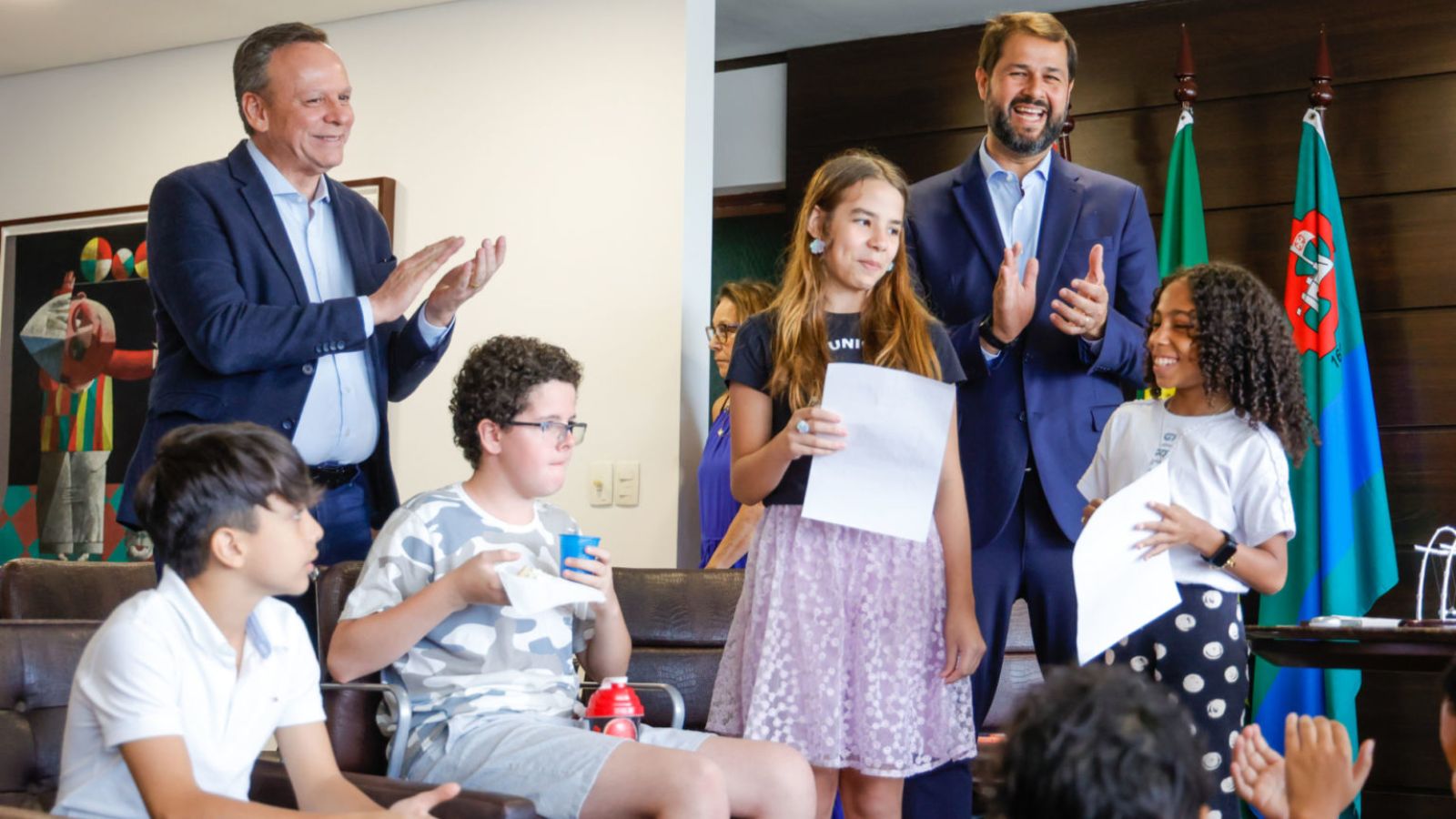 Comitê das Crianças, Parimoschi e o prefeito de Jundiaí