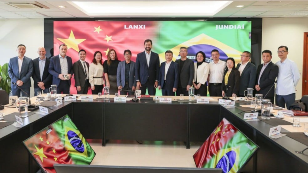 Jundiaí X China no conselho de RI