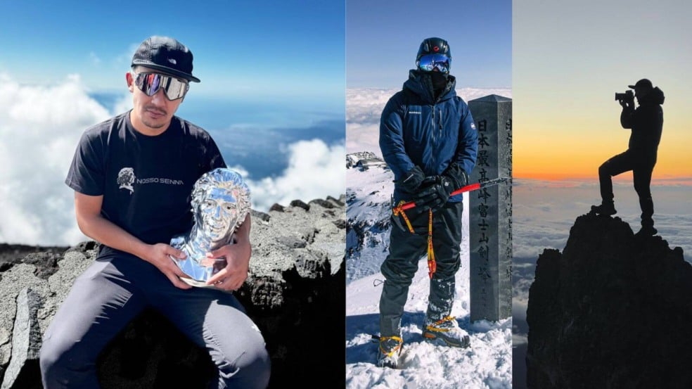 De Jundiaí, Marcel Kato é o brasileiro recordista de escaladas no Monte Fuji