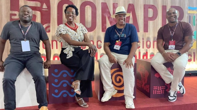 José Roberto Barbosa, Vanderlei Victorino B. A., Rosemary da Silva e Everton Gomes