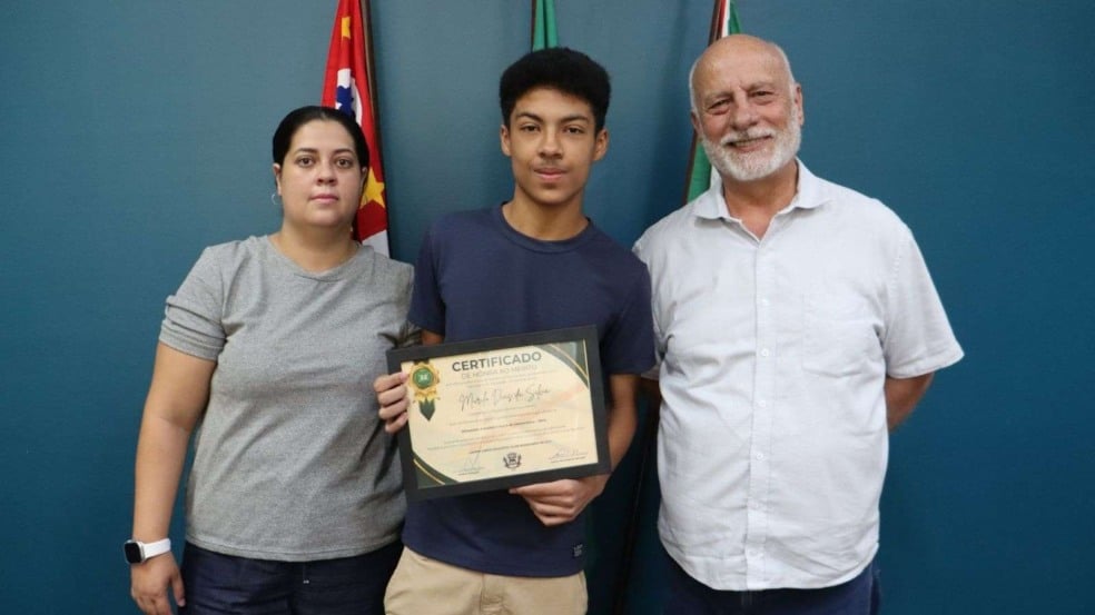 Classificado do segundo lugar da Olimpíada Astra