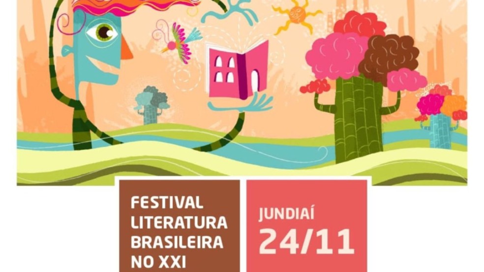 Banner do Festival Literatura Brasileira. Banner do Festival Literatura Brasileira.