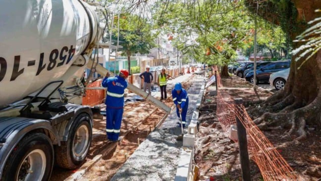 obras de calçadas acessíveis