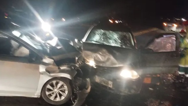 Acidente em rodovia de Itatiba.