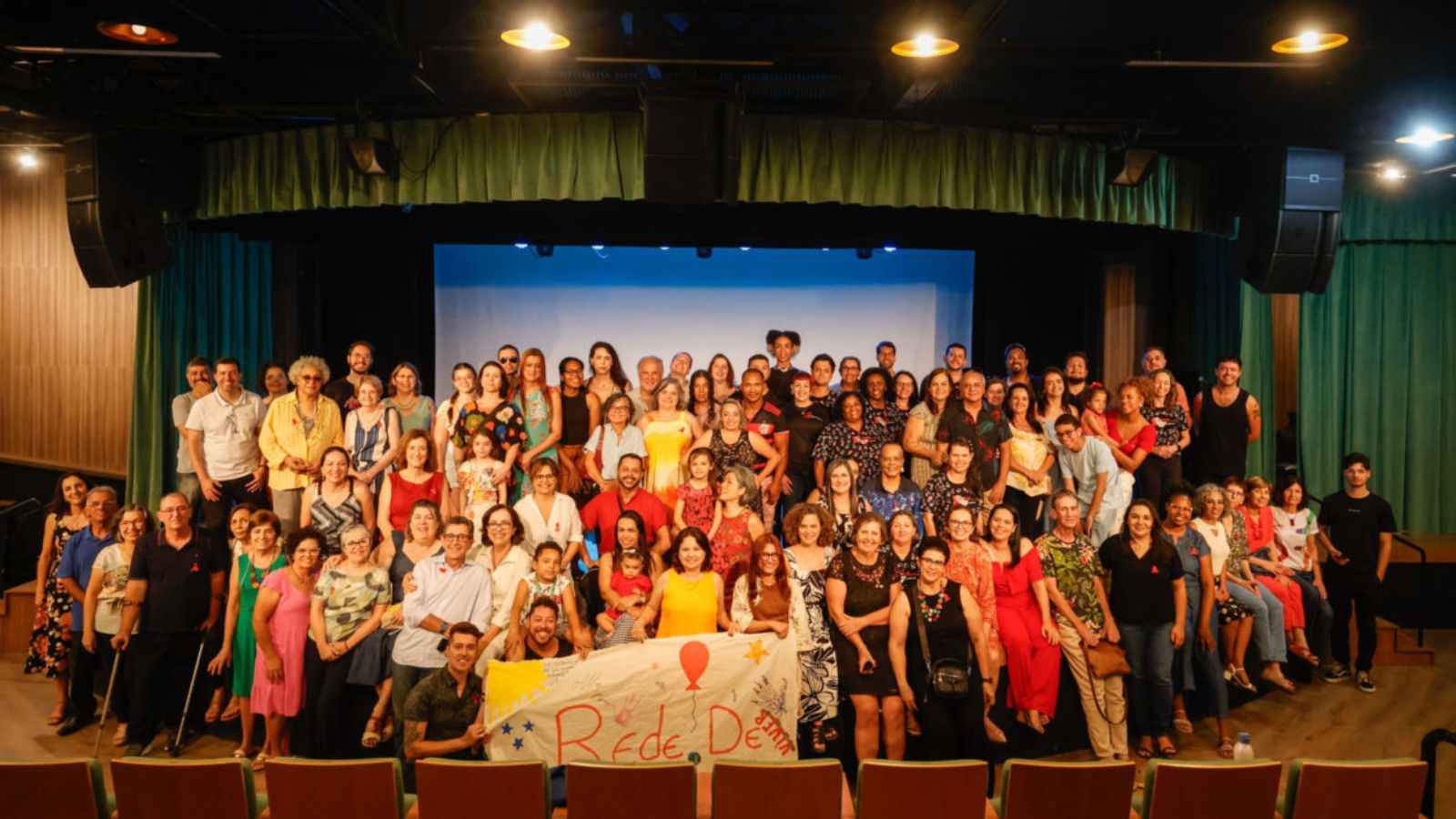 Evento do Dia Mundial de Luta contra a AIDS.