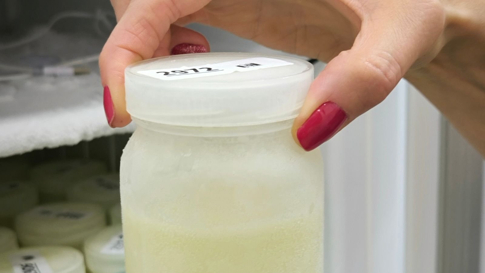 Doação do Banco de Leite de Jundiaí.