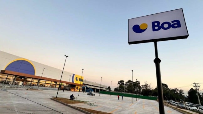 Fachada do Boa Supermercados do Parque Cetenário, em Jundiaí)