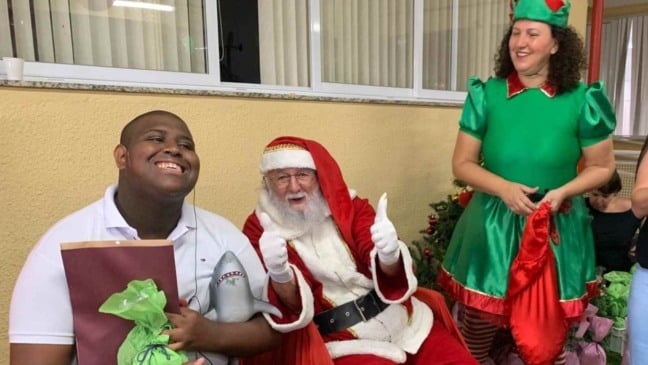 Alunos da APAE Jundiaí.