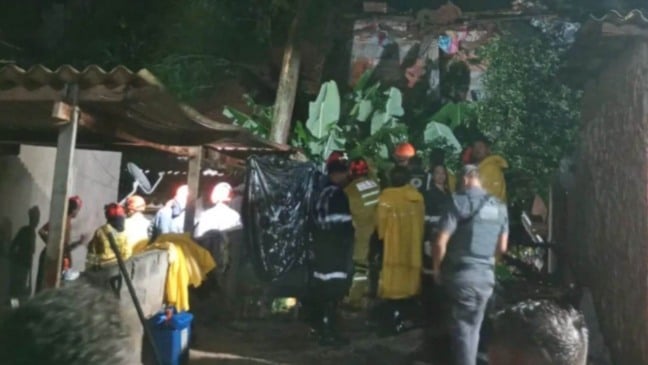 Deslizamento na Vila Real.