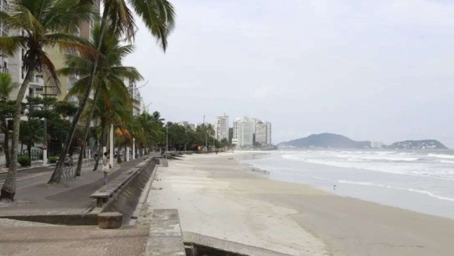 Guarujá está na lista dos municípios que têm praias impróprias para banho.