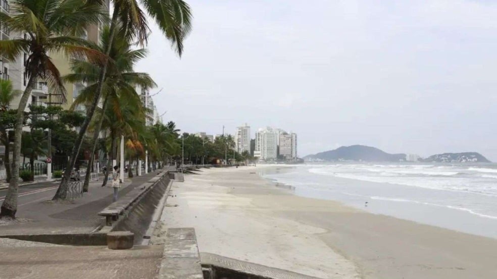 Guarujá está na lista dos municípios que têm praias impróprias para banho.