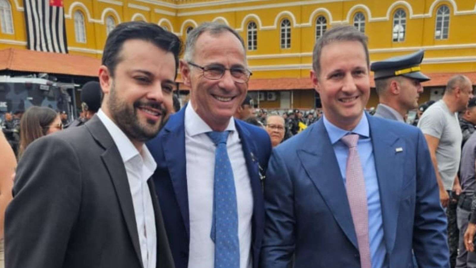 Autoridades de segurança pública de Jaguariúna e são paulo.