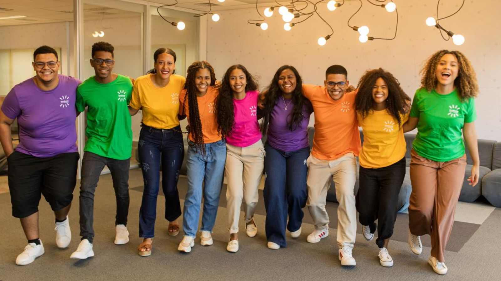 Jovens do Instituto Coca-Cola Brasil.