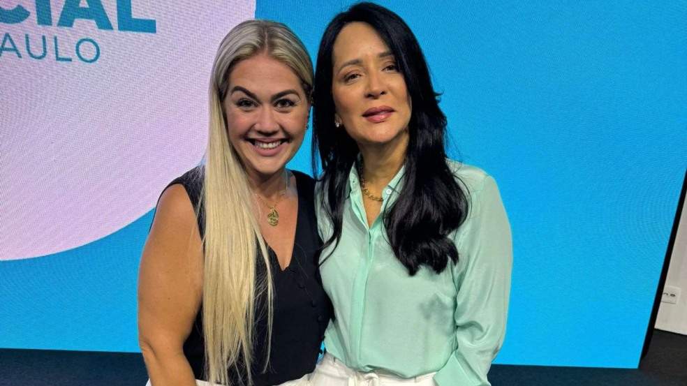 Ellen Camila e a primeira-dama de SP