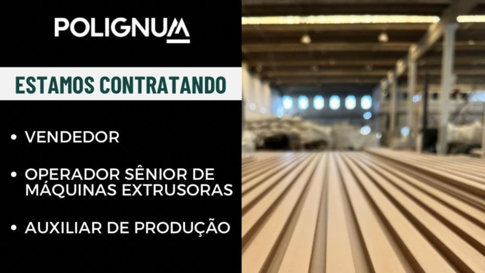 Polignum abre vagas de emprego em Jundiaí Polignum abre vagas de emprego em Jundiaí