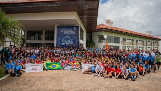 Equipes do Torneio Sesi de Robótica