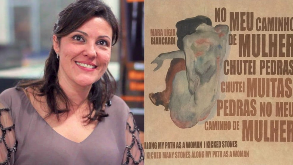 Mara Lígia e seu novo livro