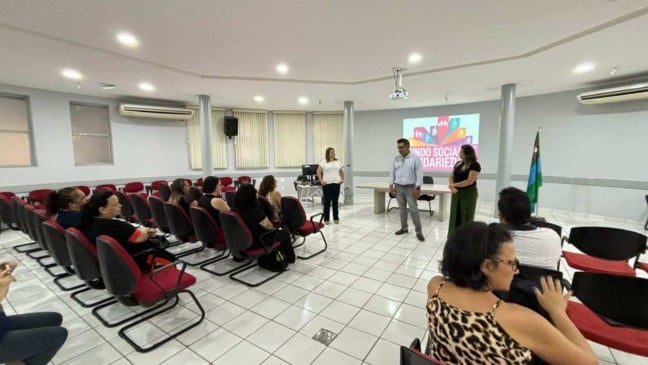 Aula de Acompanhante de Idosos no Funss de Jundiaí