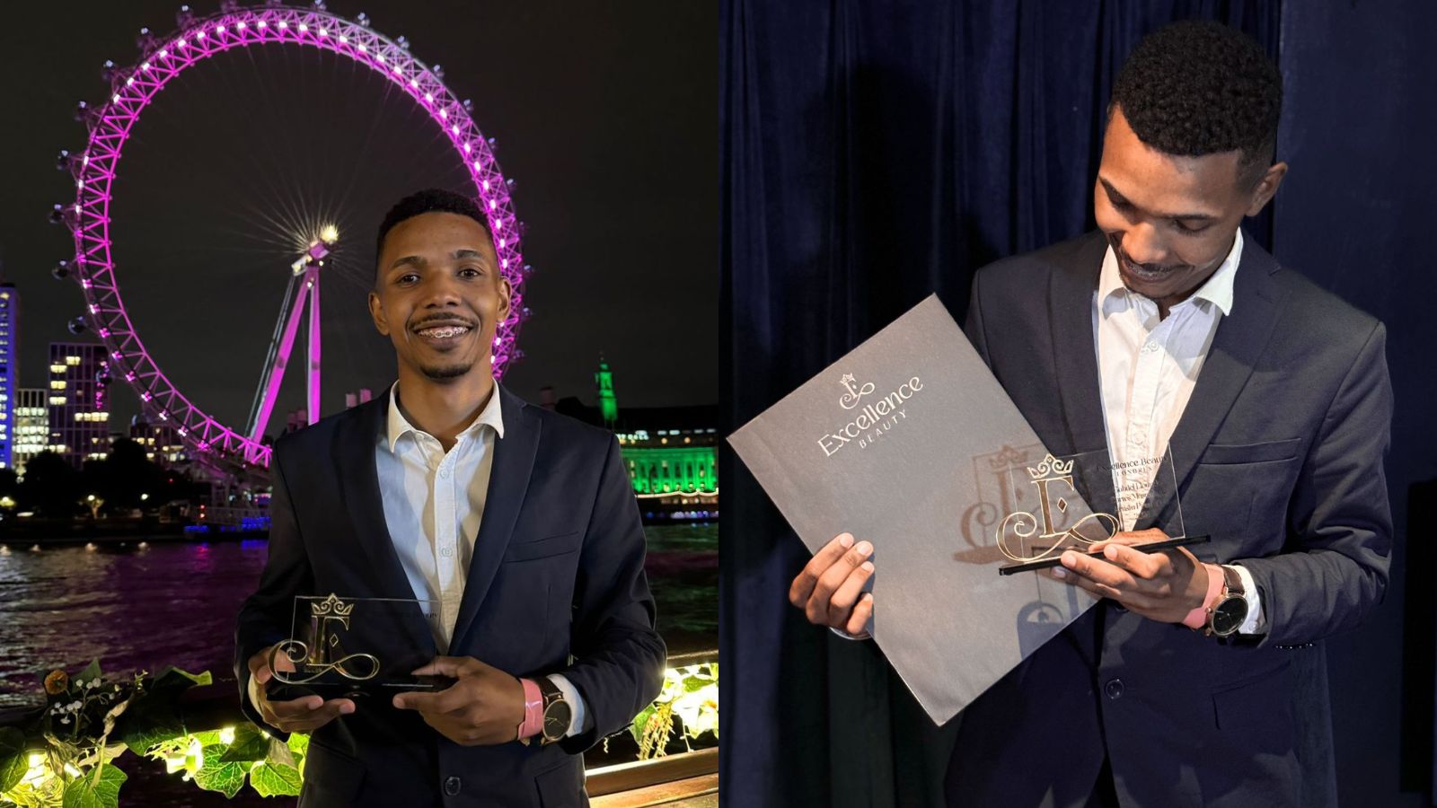 Gabriel, de Jundiai, foi homenageado em Londres