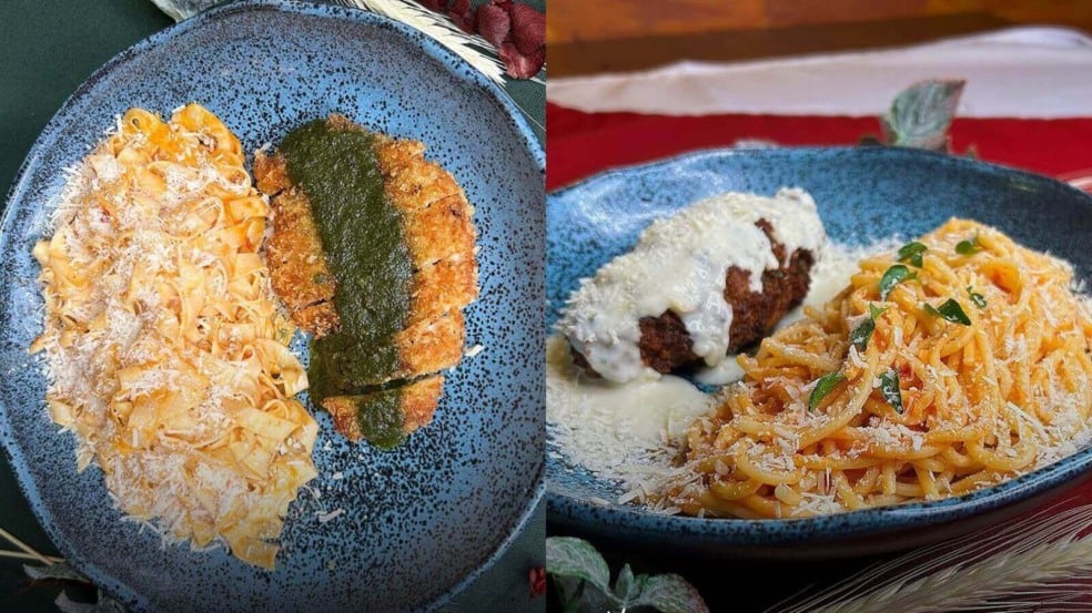 Pratos do restaurante Giorno Ristorante Caffé