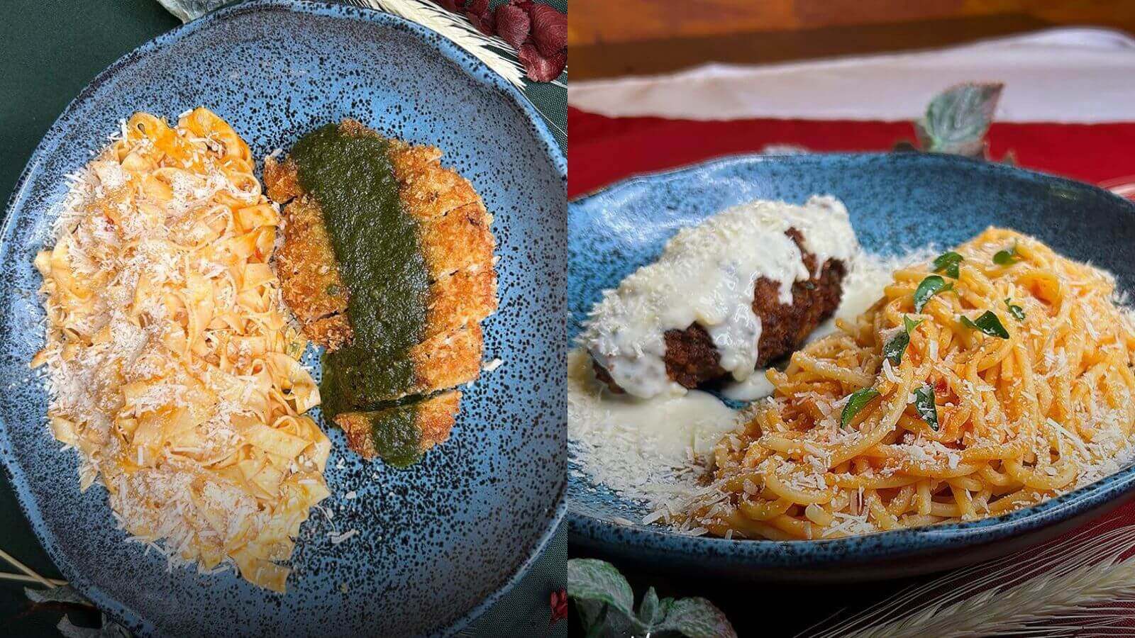 Pratos do restaurante Giorno Ristorante Caffé