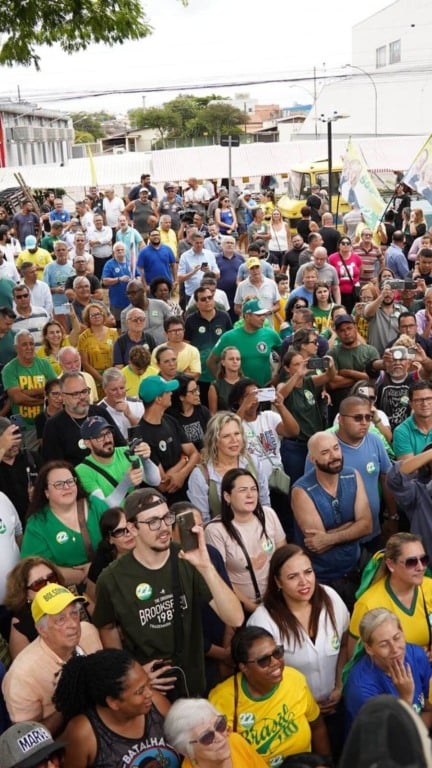 Governador Tarcísio de Freitas visita Jundiaí em apoio a Parimoschi