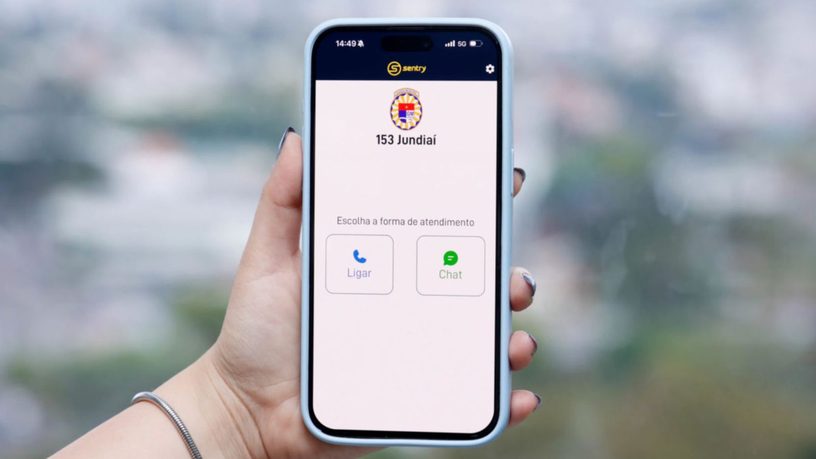 Prefeito de Jundiaí apresenta novo app da Guarda Municipal de Jundiaí