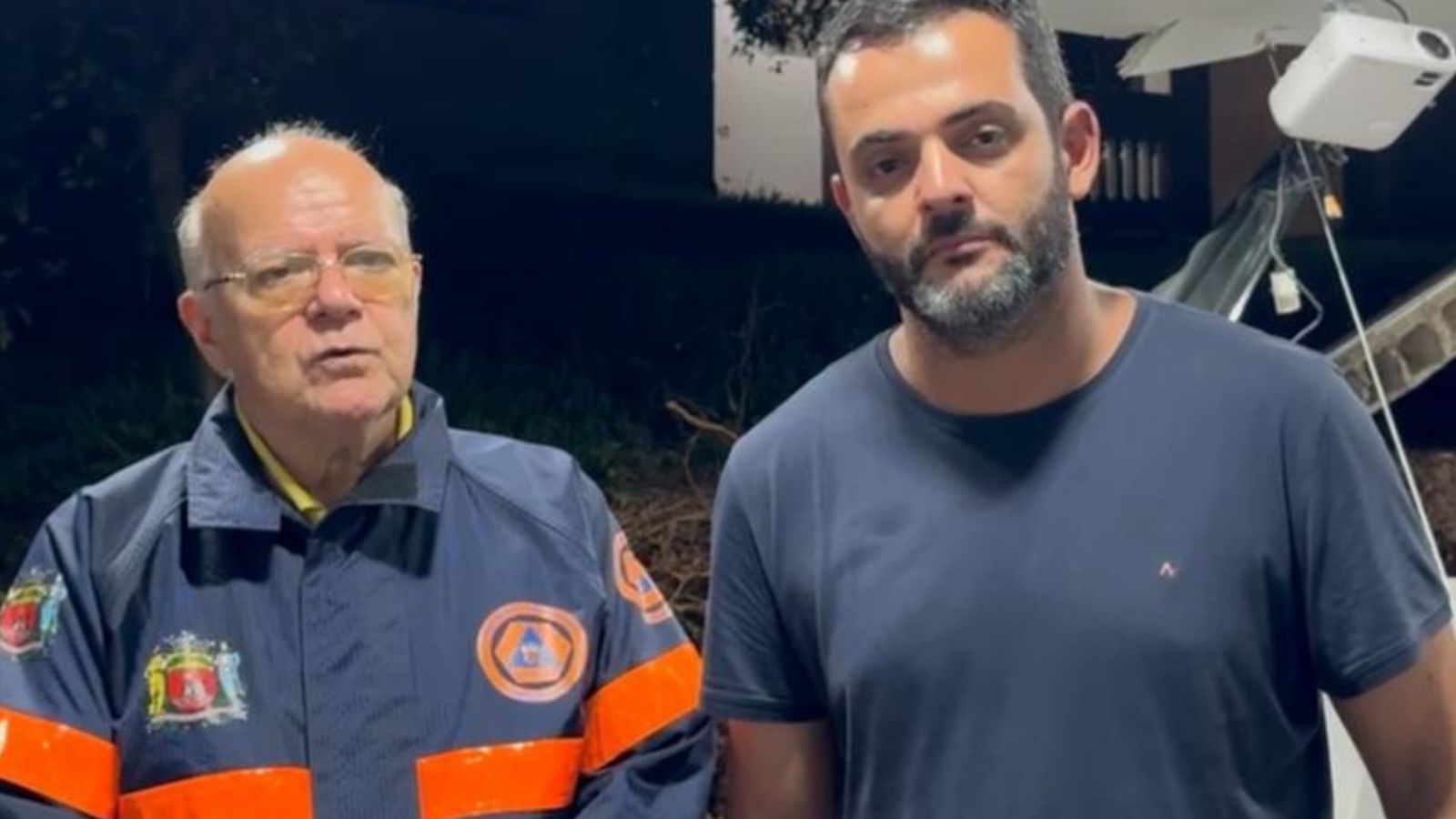 Gustavo Martinelli acompanha ações da Defesa Civil após fortes chuvas em Jundiaí