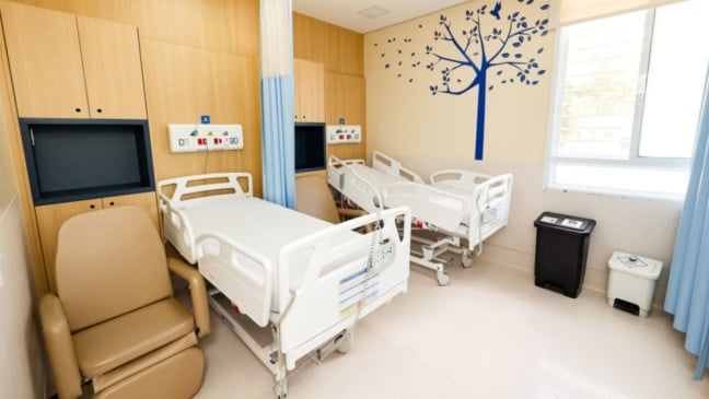 Hospital São Vicente tem 100% dos quartos das enfermarias reformados