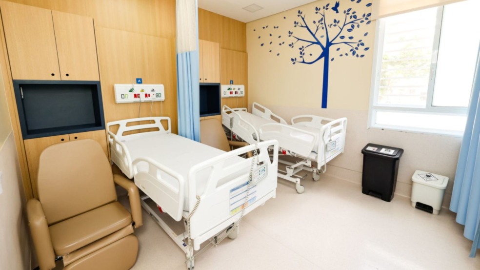 Hospital São Vicente tem 100% dos quartos das enfermarias reformados