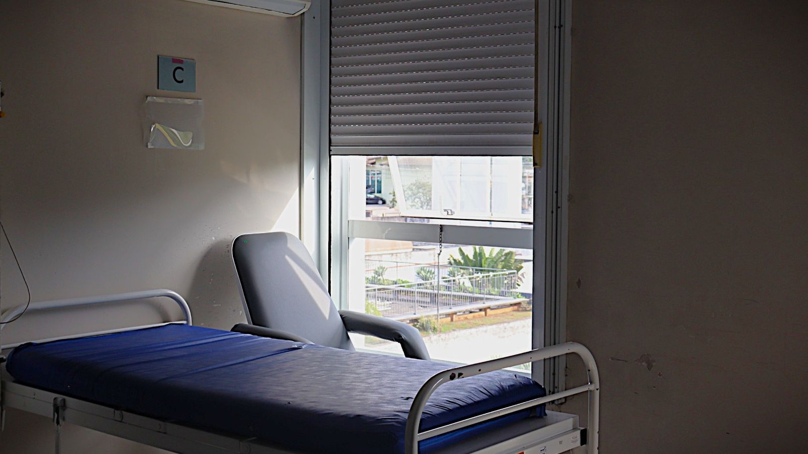 Quarto no Hospital de Clínicas