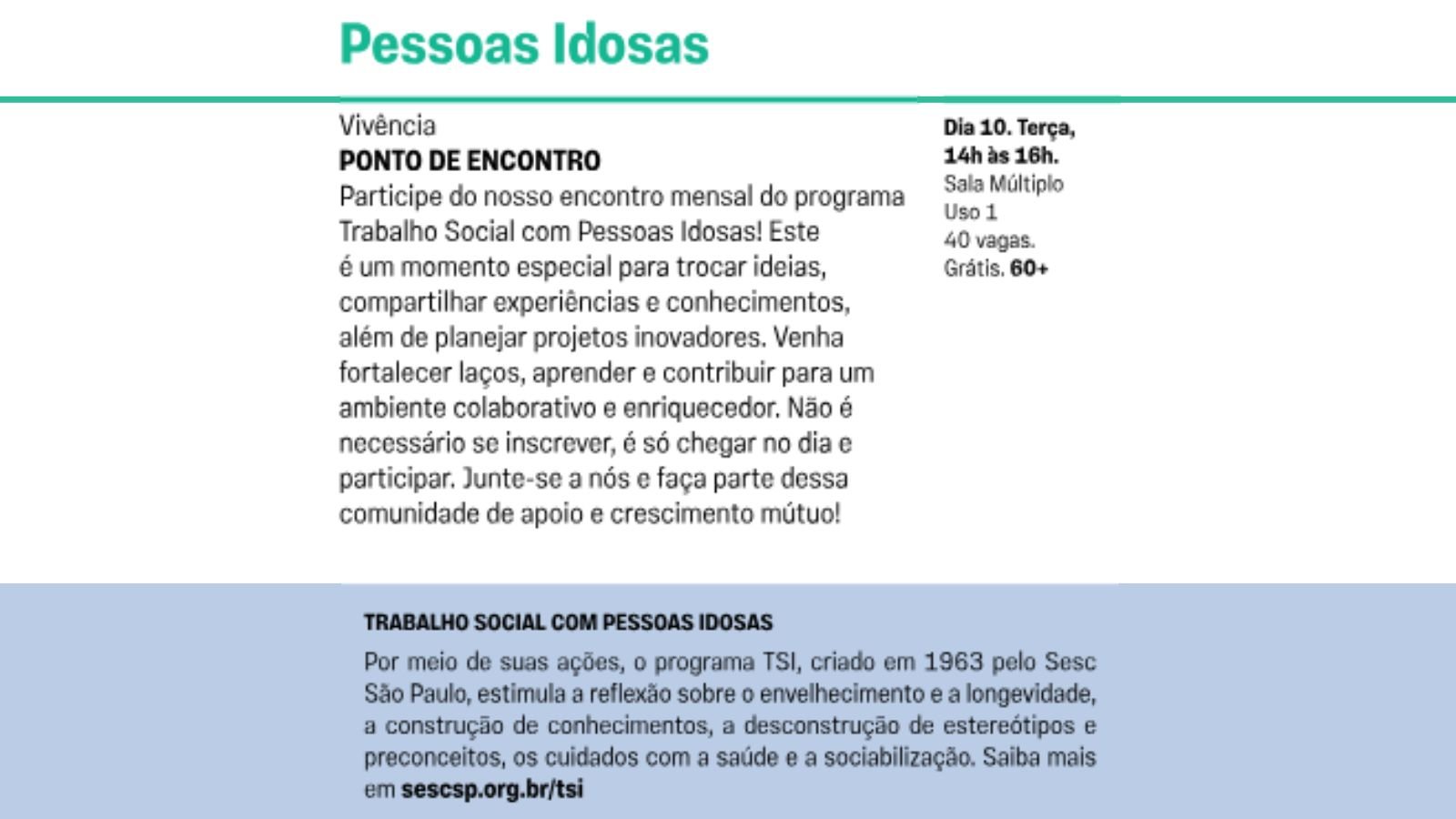 Info pessoa idosa