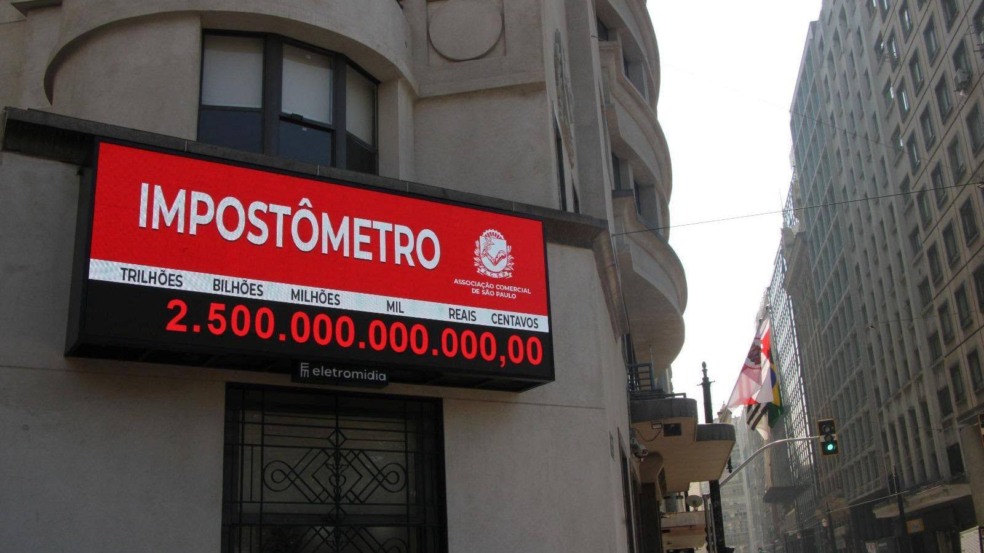 Impostômetro registra número de impostos Impostômetro registra número de impostos