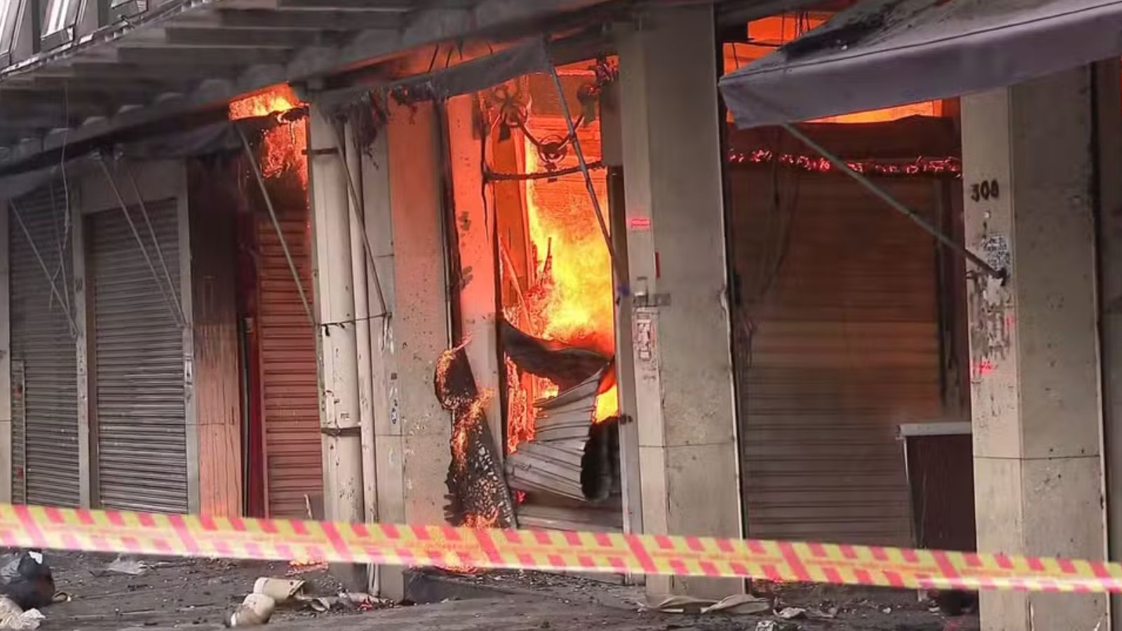 Incêndio Shopping 25 de Março