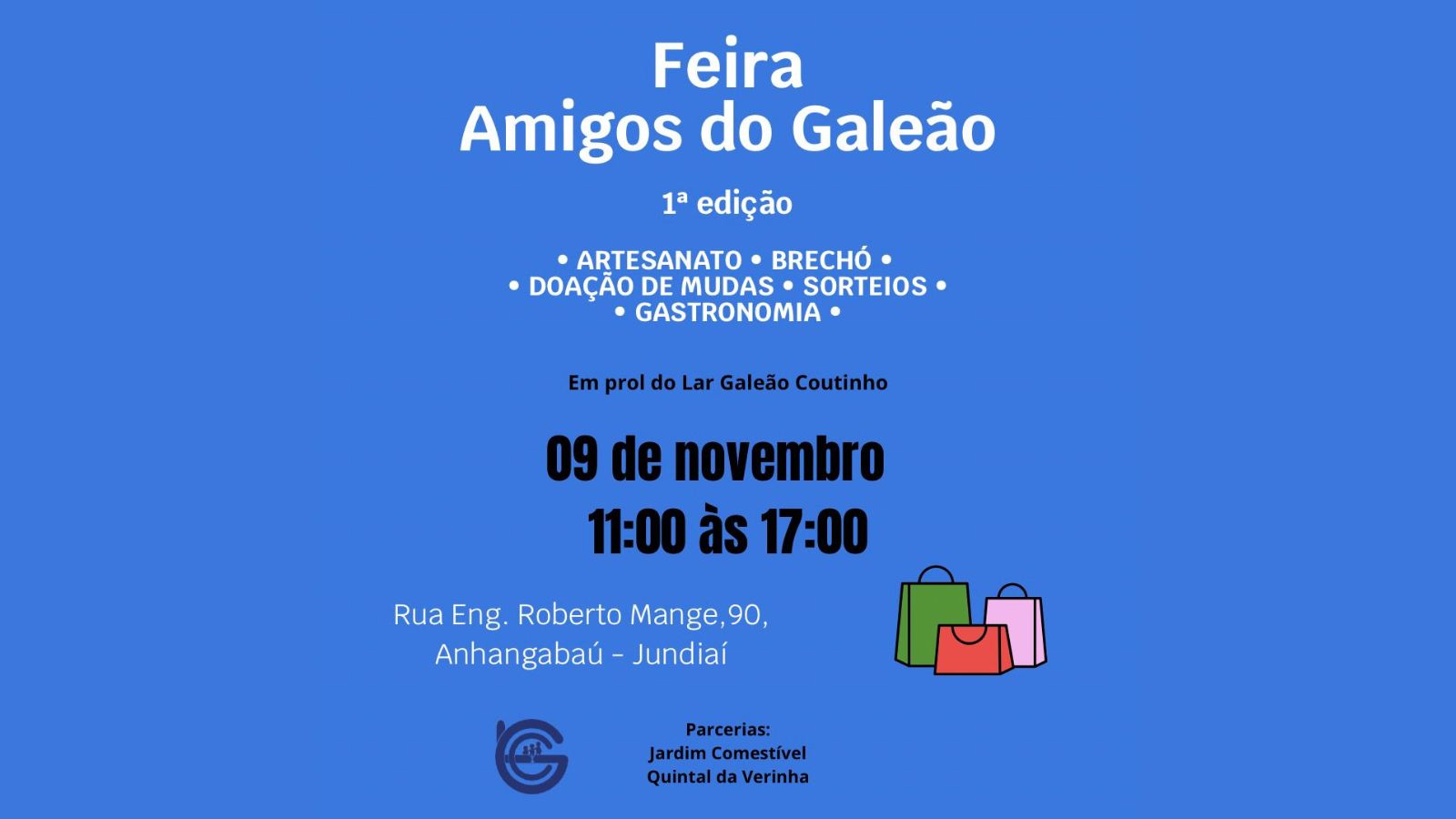Informe Feira Amigos do Galeão