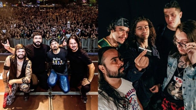 Programação de rock no Jumpbarbecue