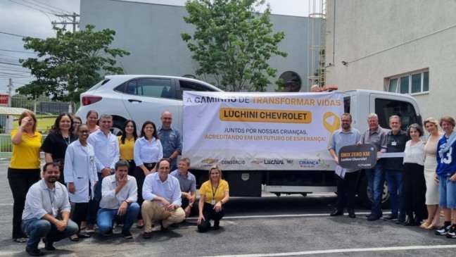 Equipe do Grendacc e Luchini Chevrolet