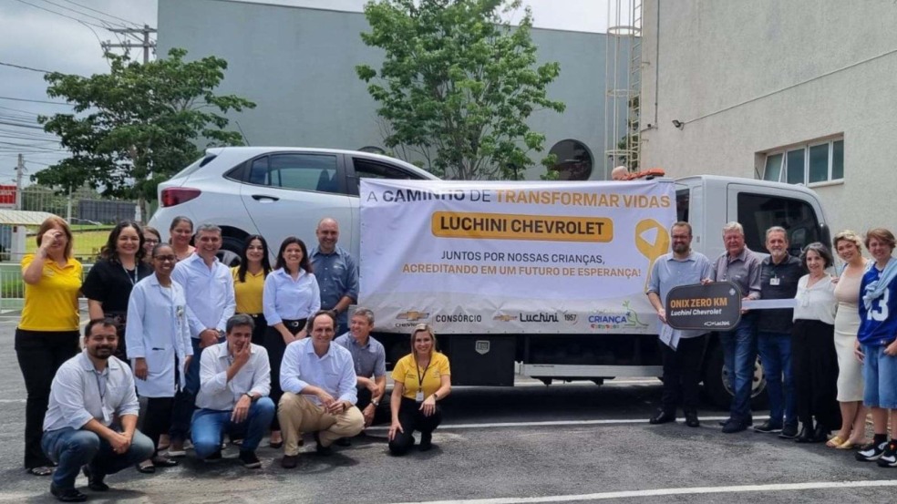 Equipe do Grendacc e Luchini Chevrolet