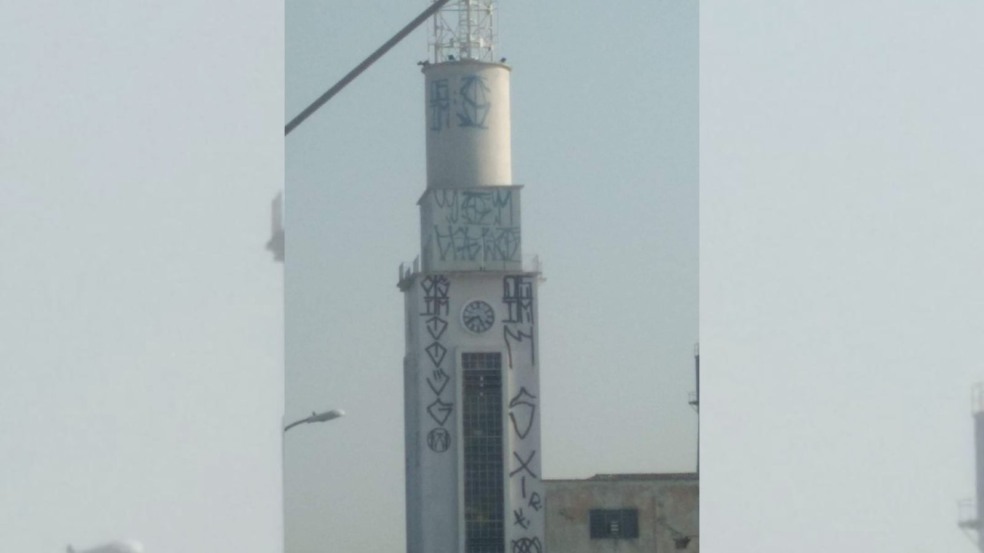 Torre Cica de Jundiaí pichada Torre Cica de Jundiaí pichada