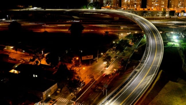 Viaduto de Jundiaí visto de cima