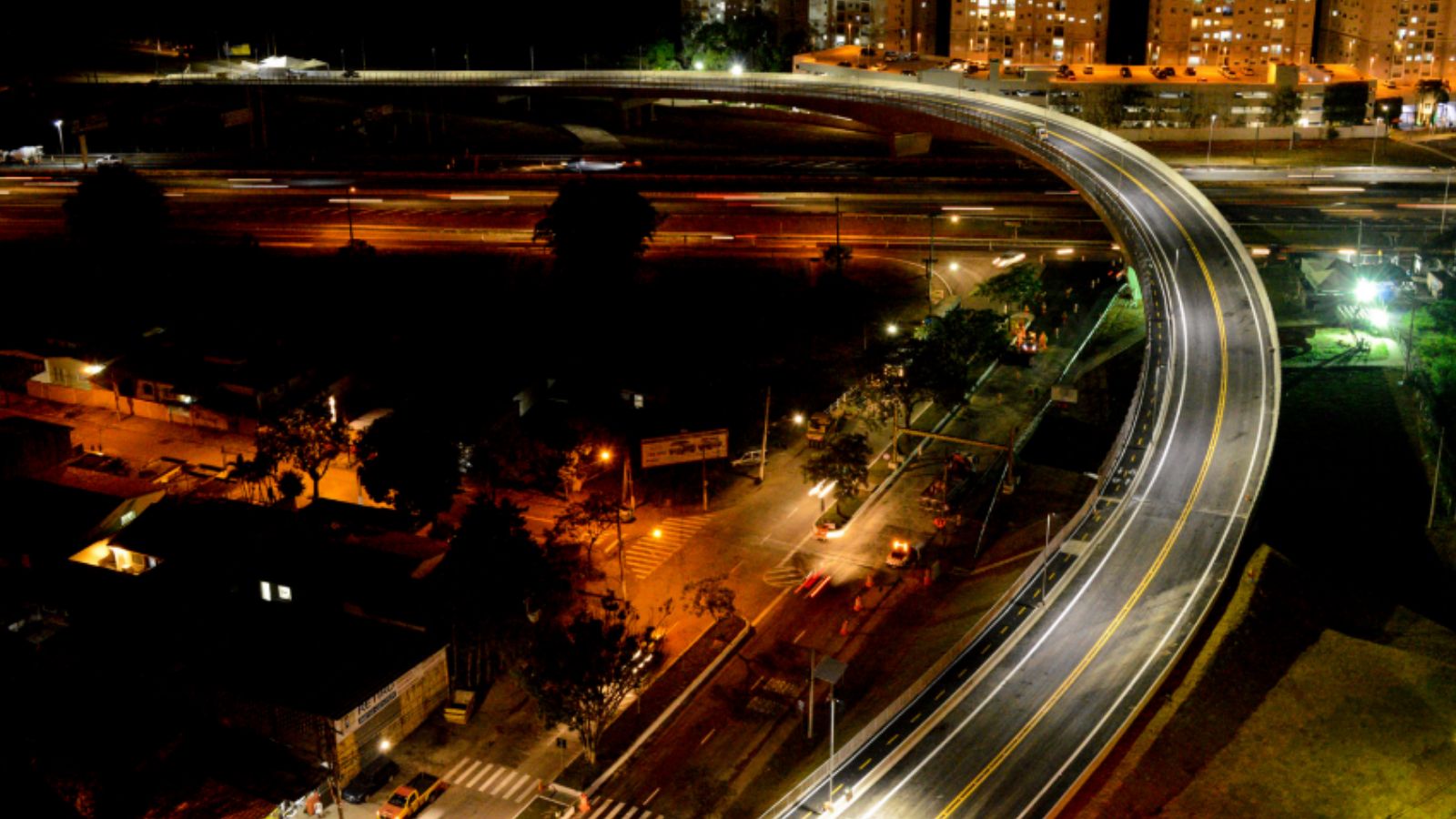Viaduto de Jundiaí visto de cima
